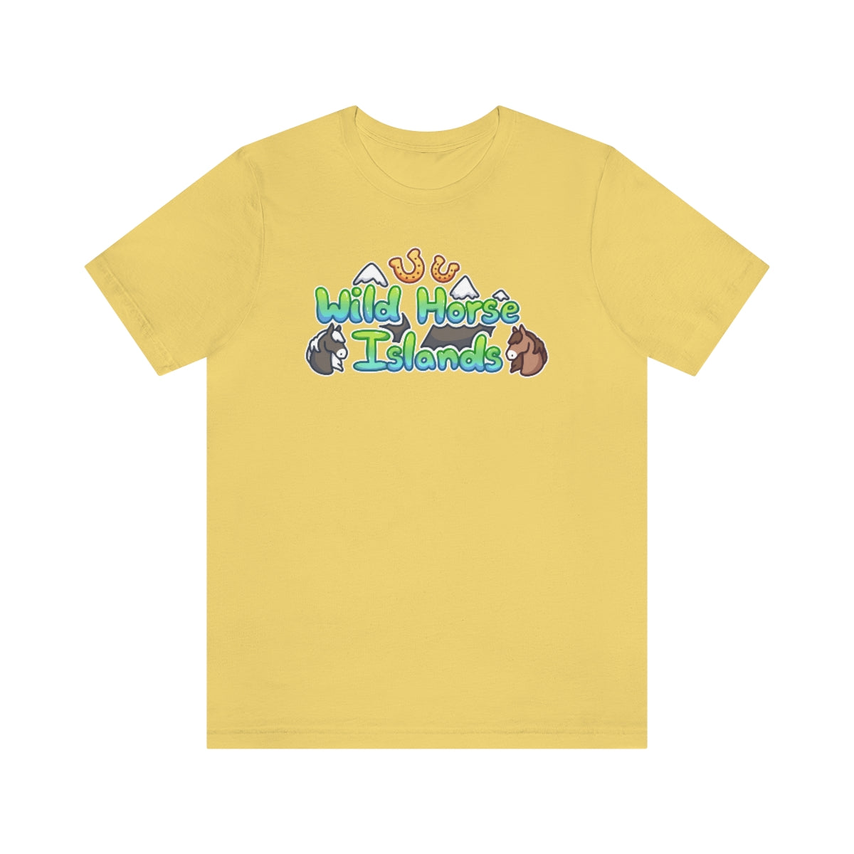 Jersey Short Sleeve Tee - Wild Horse Islands (Unisex)