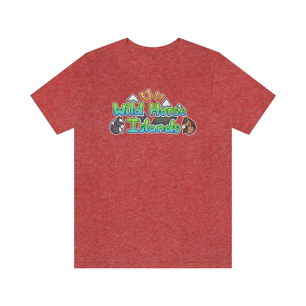 Jersey Short Sleeve Tee - Wild Horse Islands (Unisex)