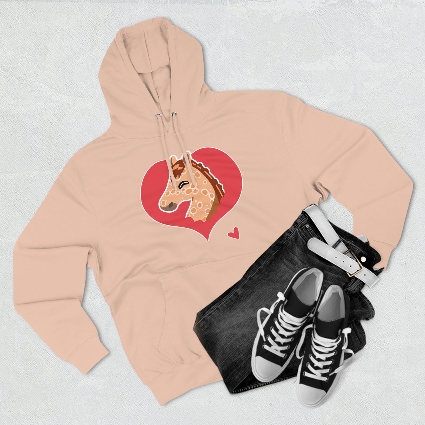 Pullover Hoodie - Peacock Love (Unisex)