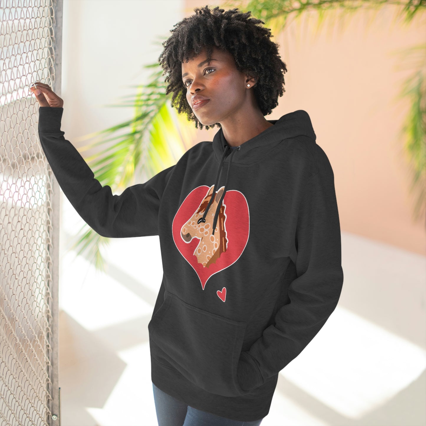 Pullover Hoodie - Peacock Love (Unisex)