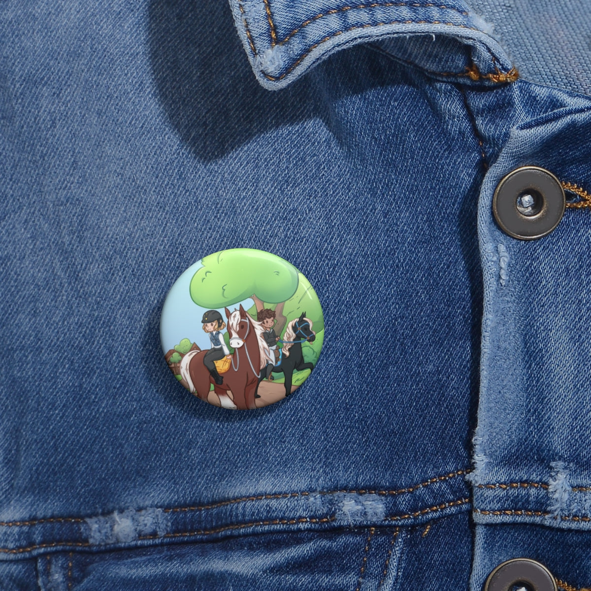 Mainland Pin Button