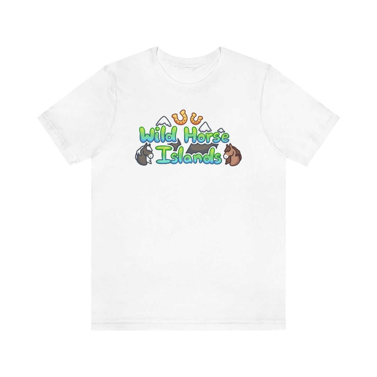 Jersey Short Sleeve Tee - Wild Horse Islands (Unisex)