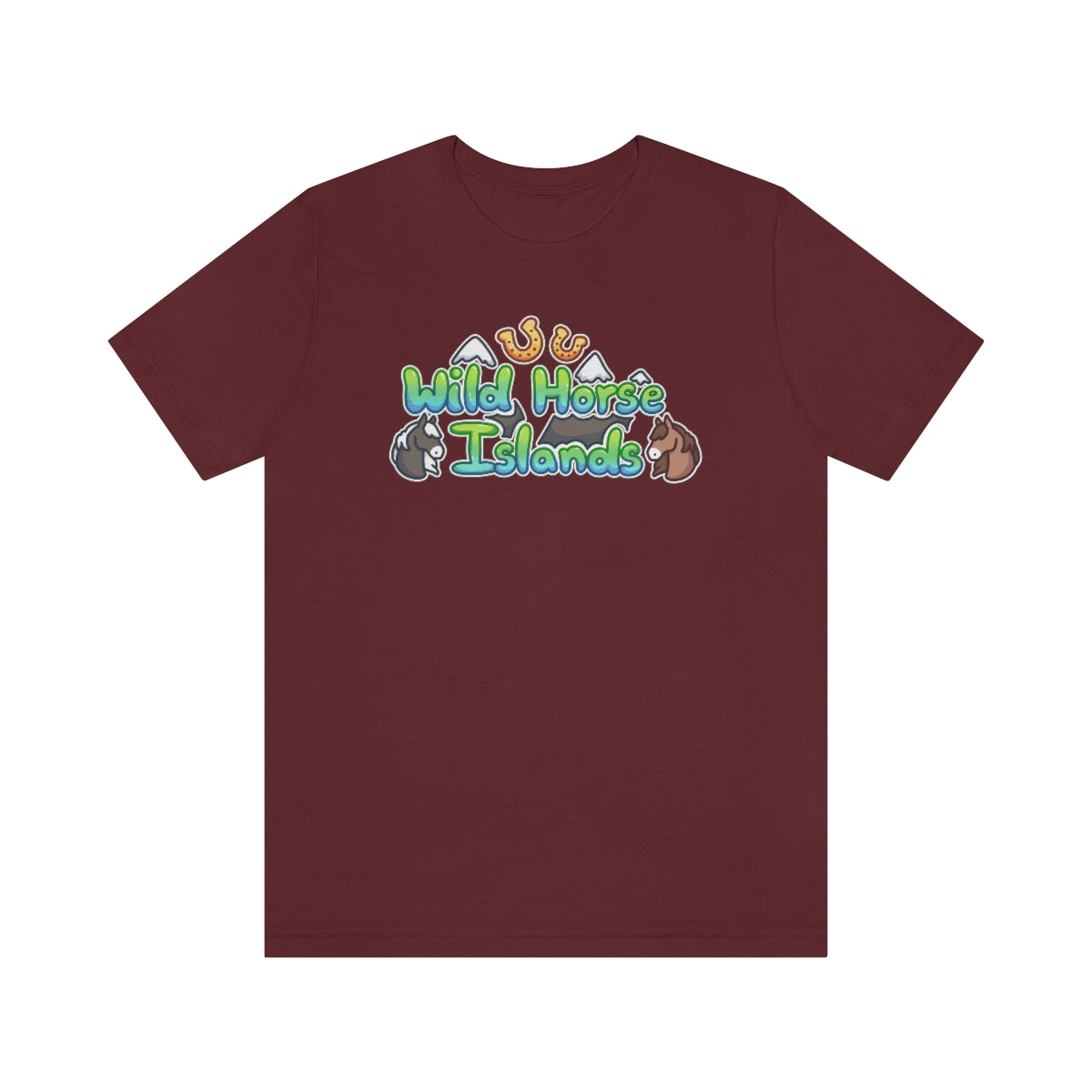 Jersey Short Sleeve Tee - Wild Horse Islands (Unisex)