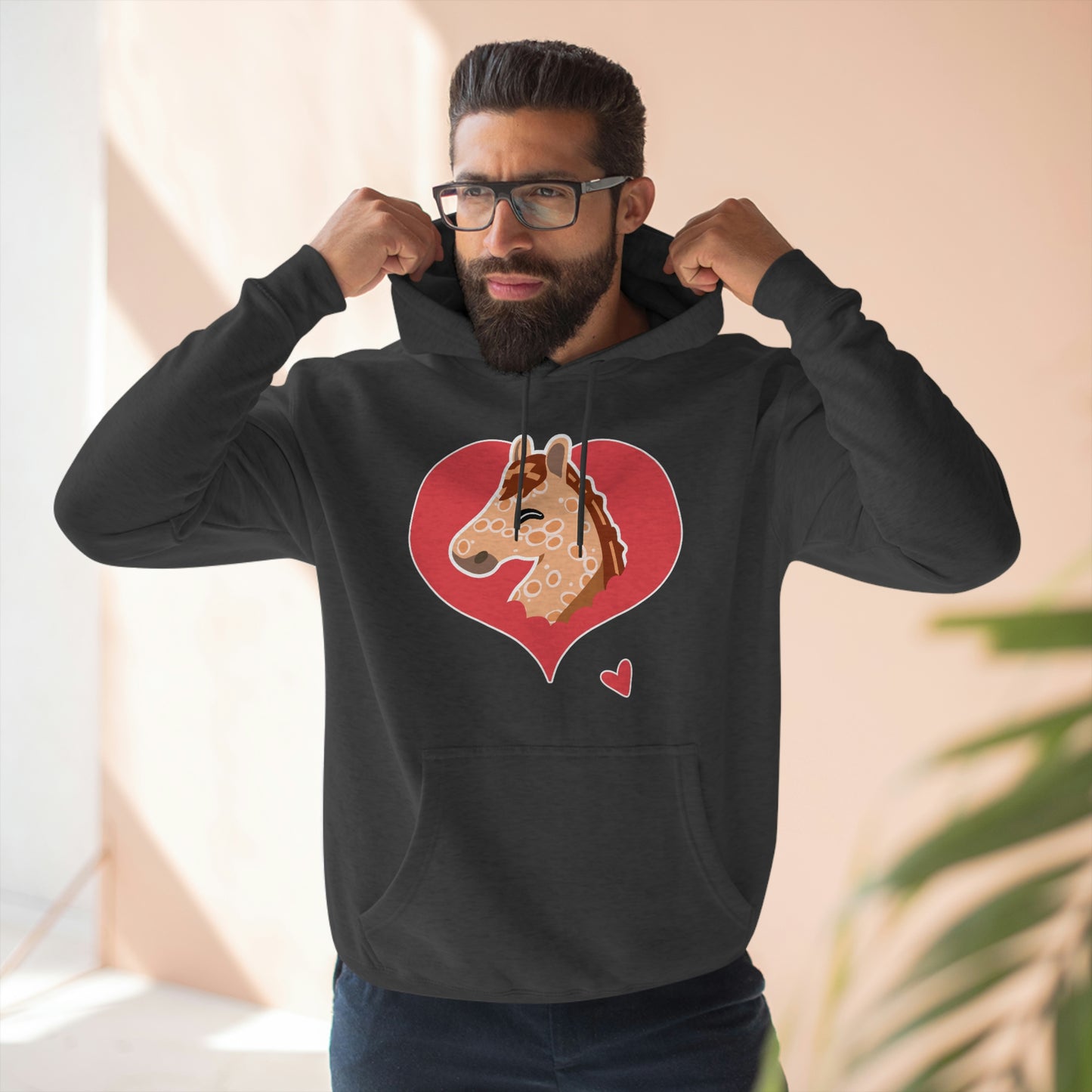 Pullover Hoodie - Peacock Love (Unisex)