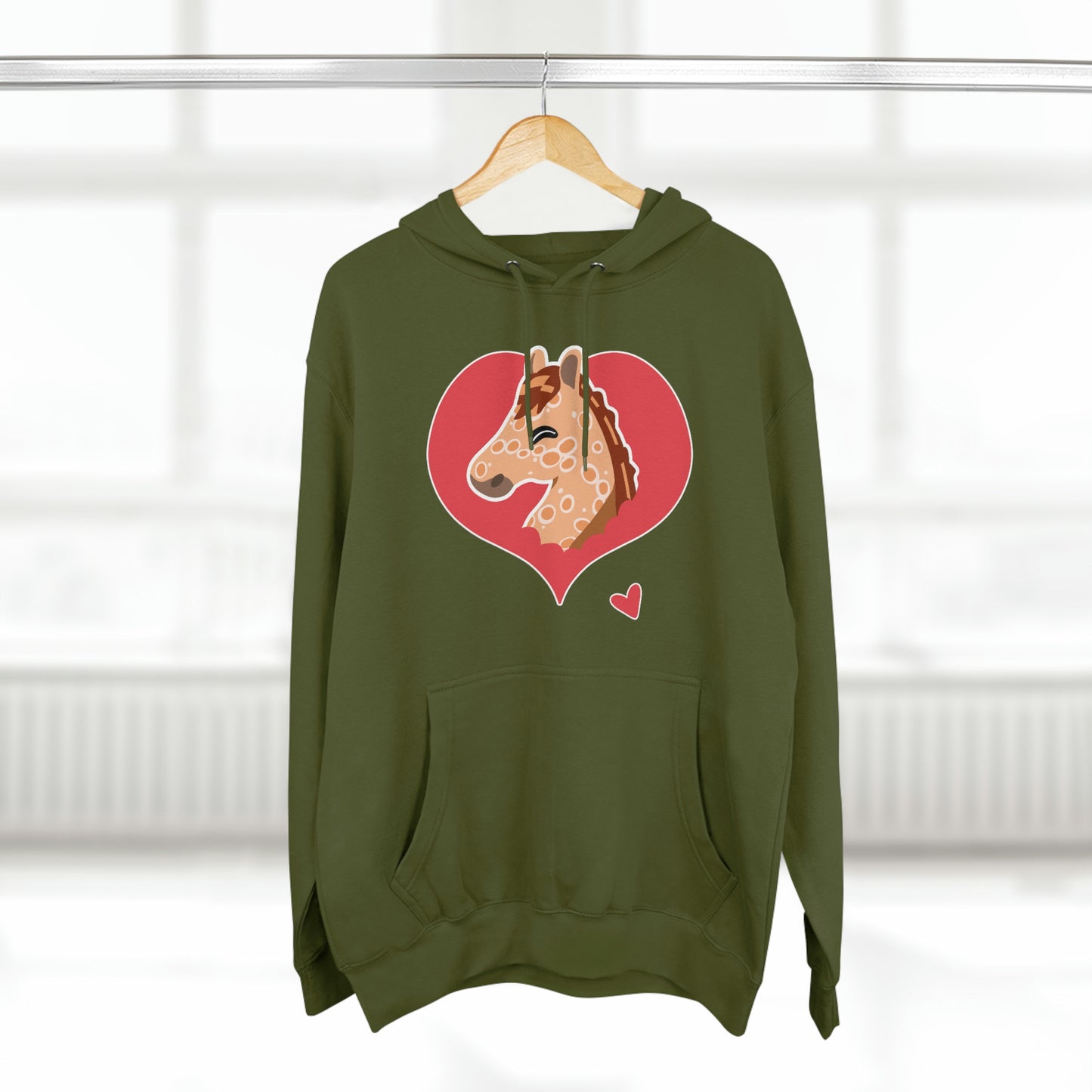 Pullover Hoodie - Peacock Love (Unisex)
