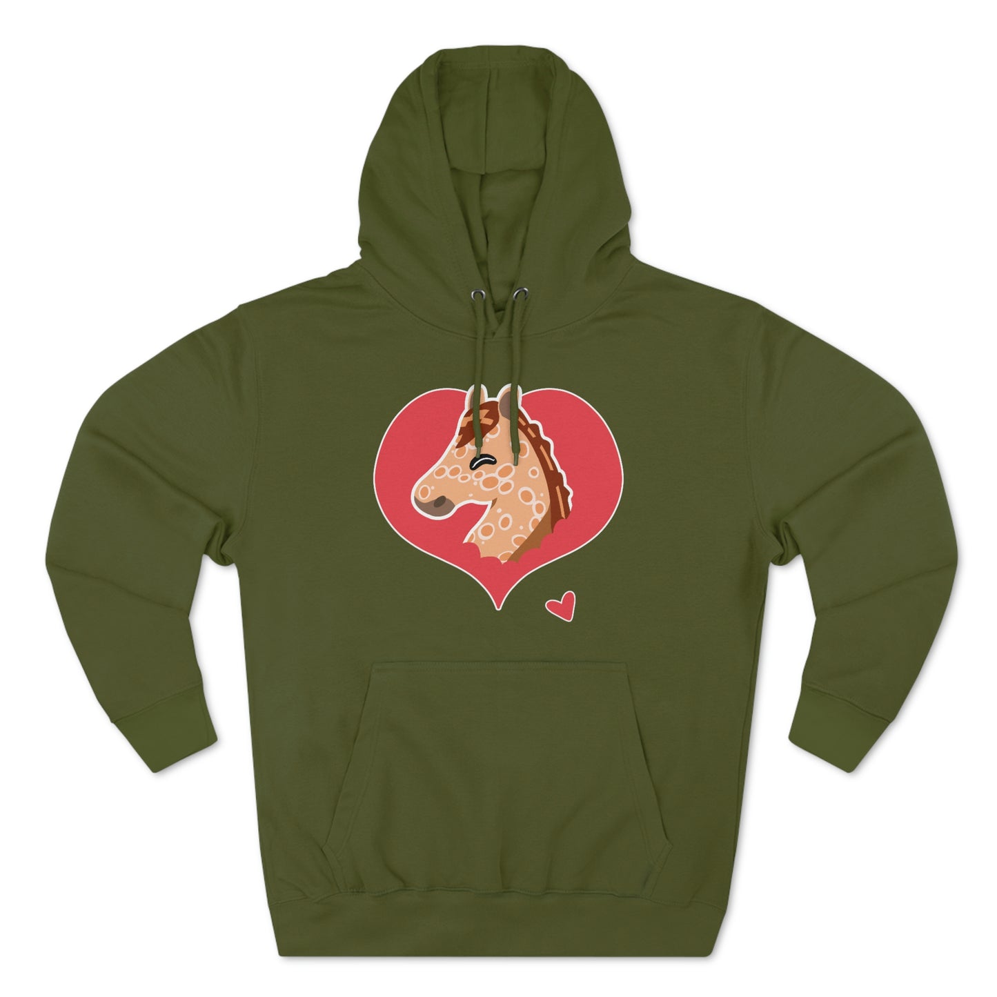 Pullover Hoodie - Peacock Love (Unisex)