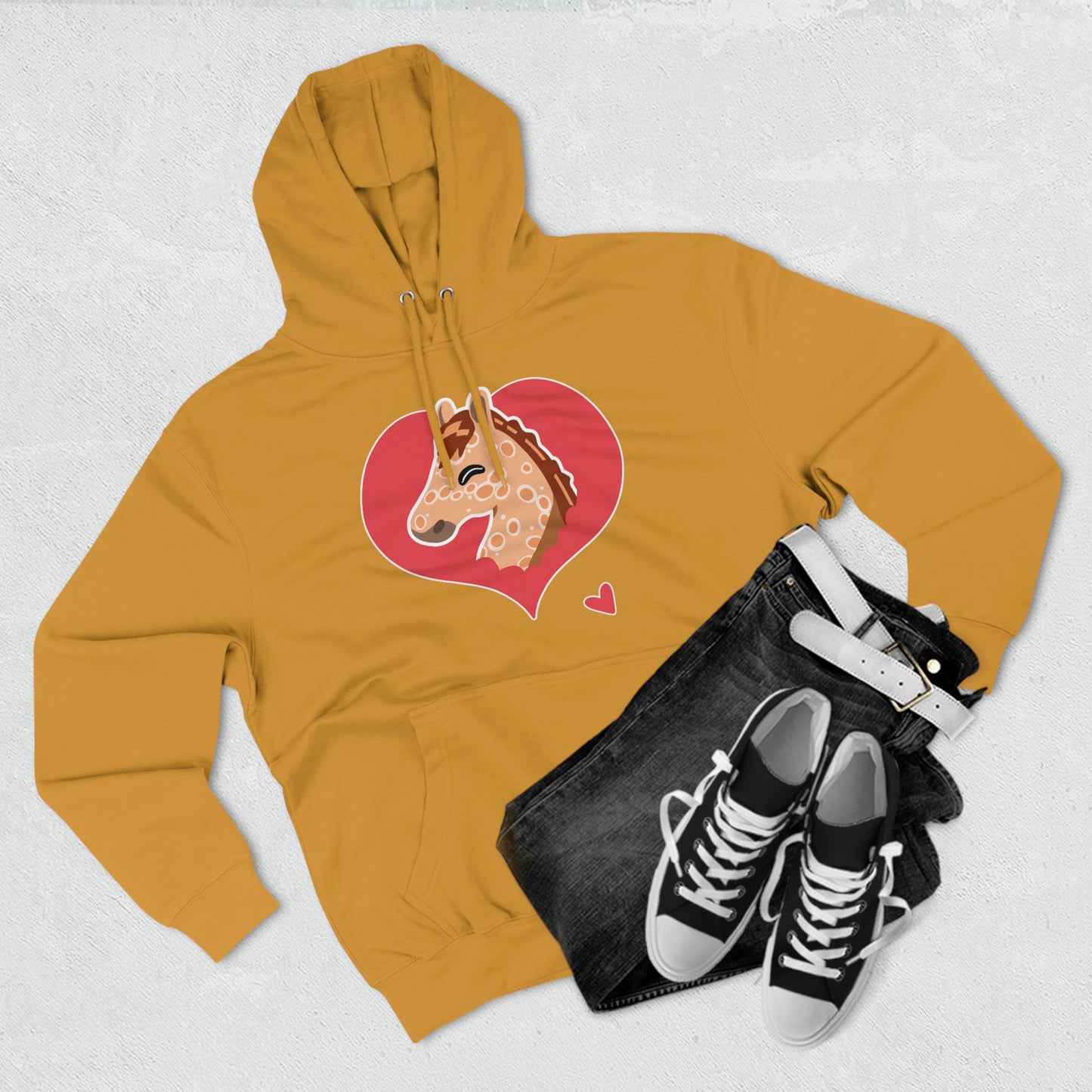 Pullover Hoodie - Peacock Love (Unisex)