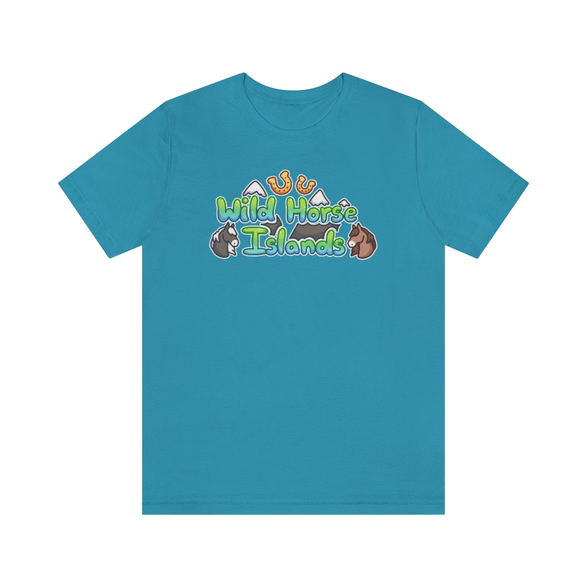 Jersey Short Sleeve Tee - Wild Horse Islands (Unisex)