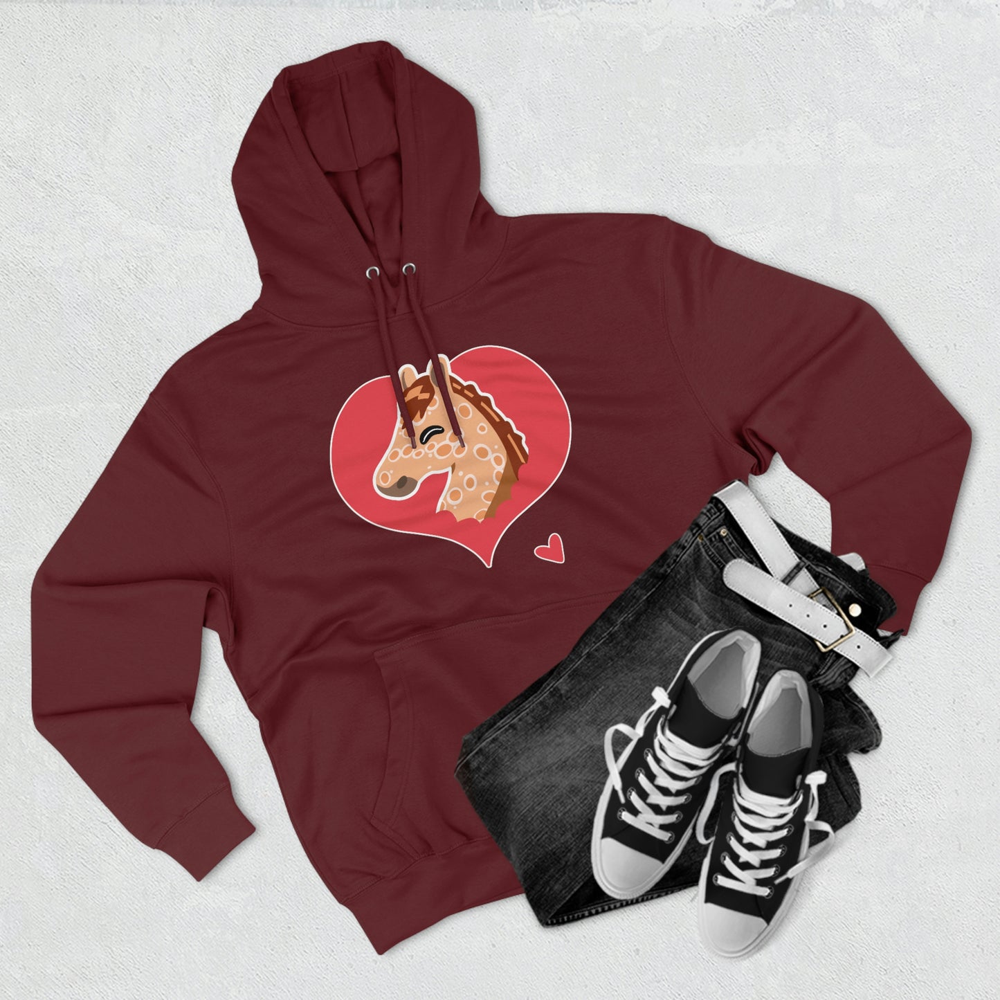 Pullover Hoodie - Peacock Love (Unisex)