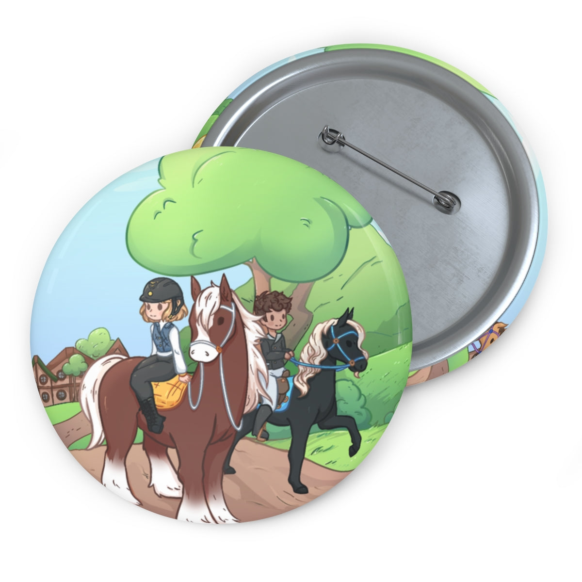 Mainland Pin Button