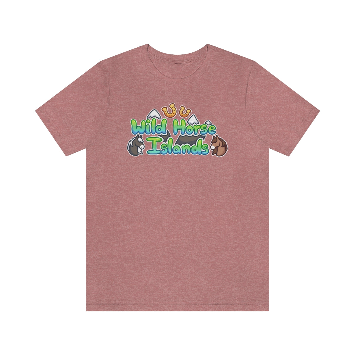 Jersey Short Sleeve Tee - Wild Horse Islands (Unisex)