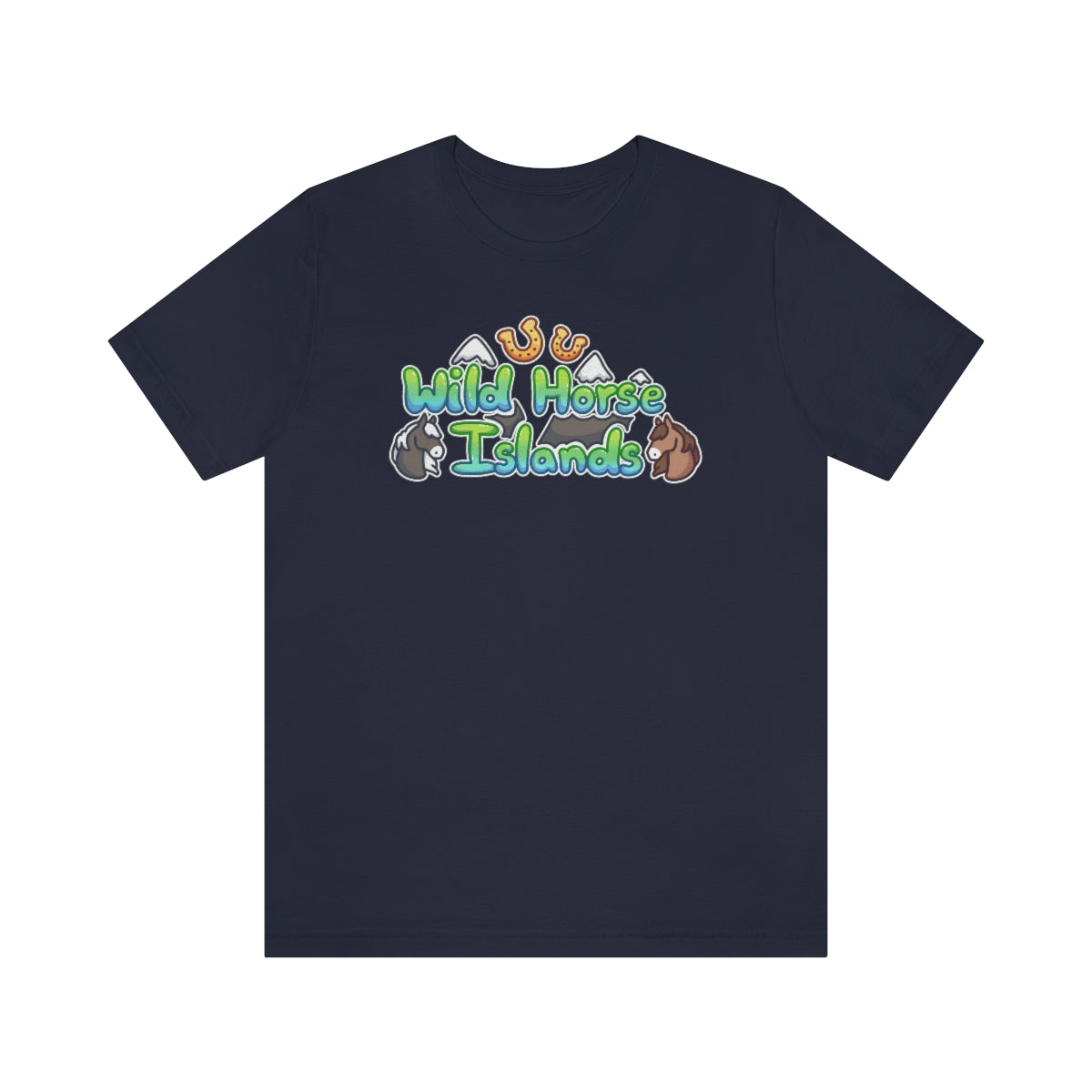 Jersey Short Sleeve Tee - Wild Horse Islands (Unisex)