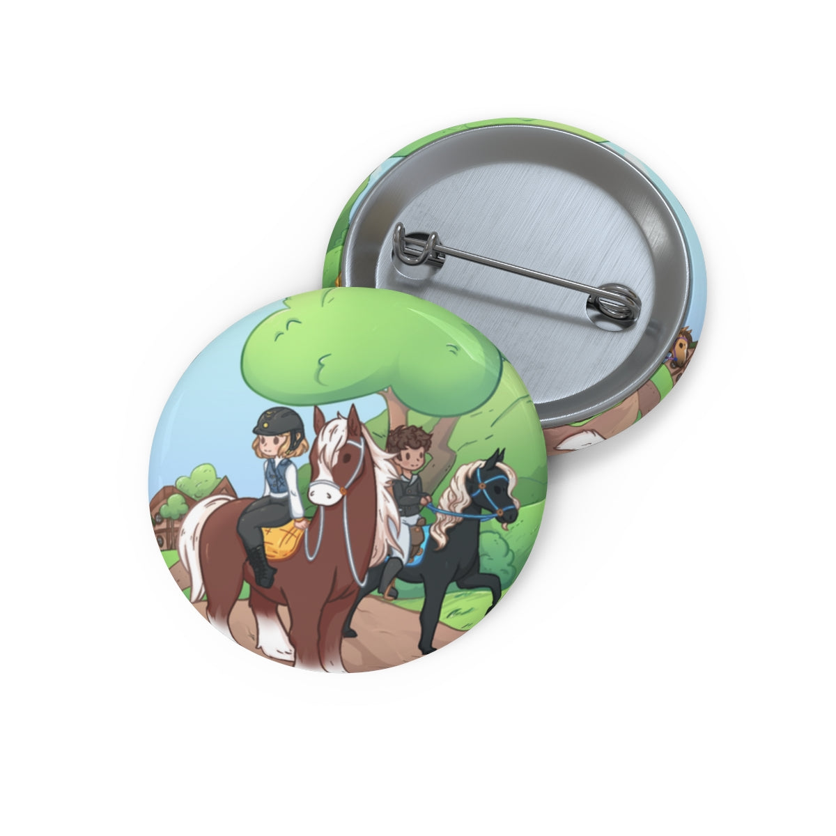 Mainland Pin Button