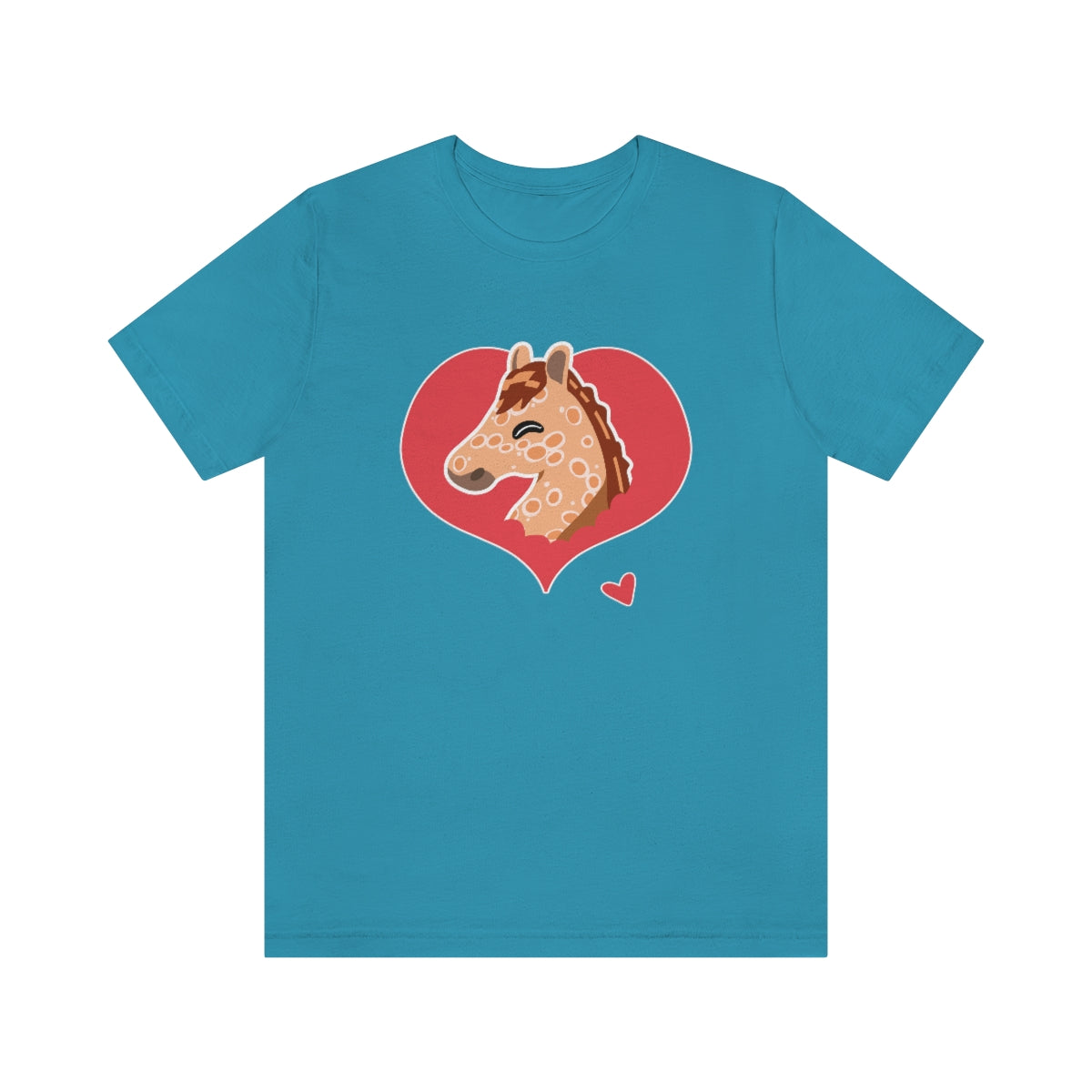 Jersey Short Sleeve Tee - Peacock Love (Unisex)