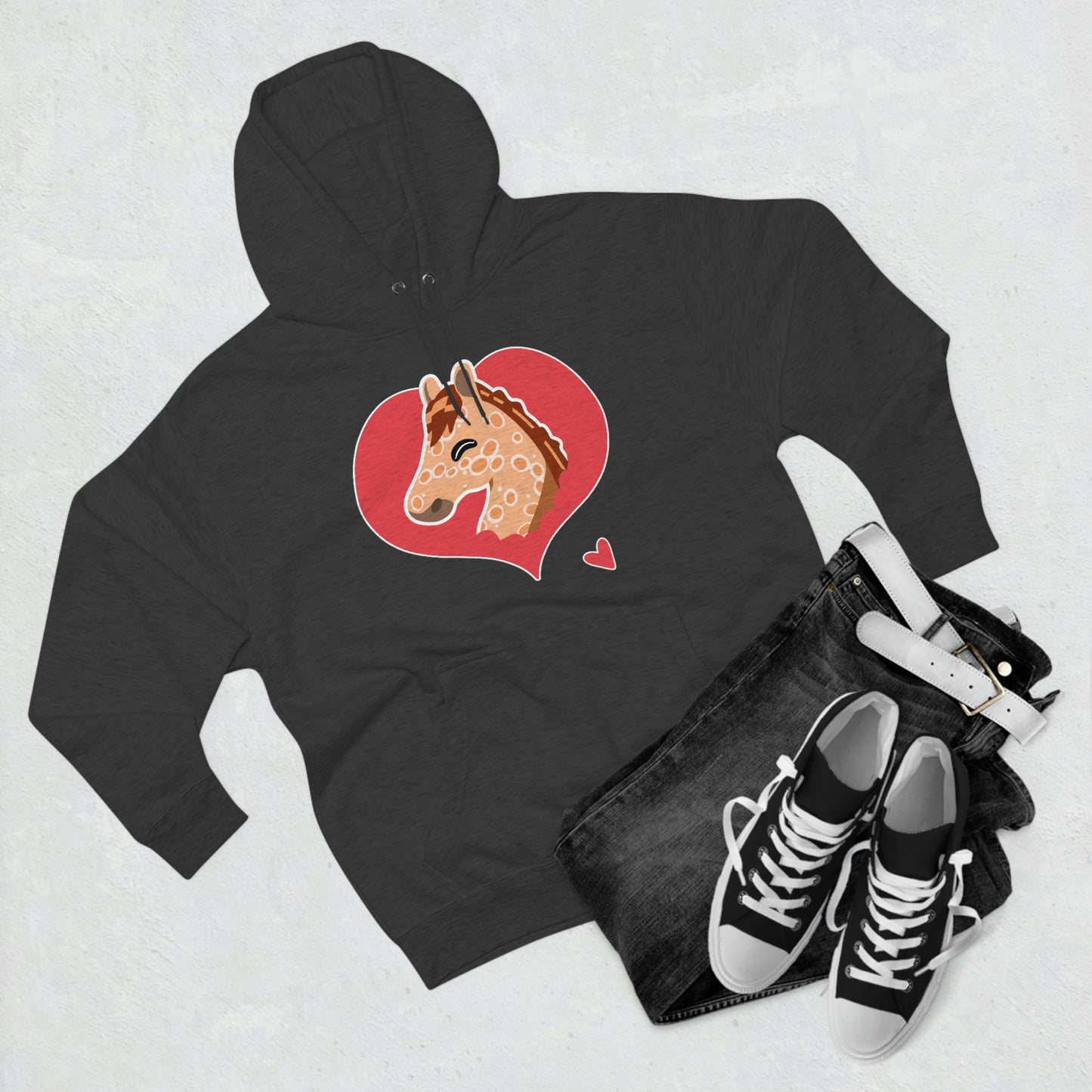Pullover Hoodie - Peacock Love (Unisex)