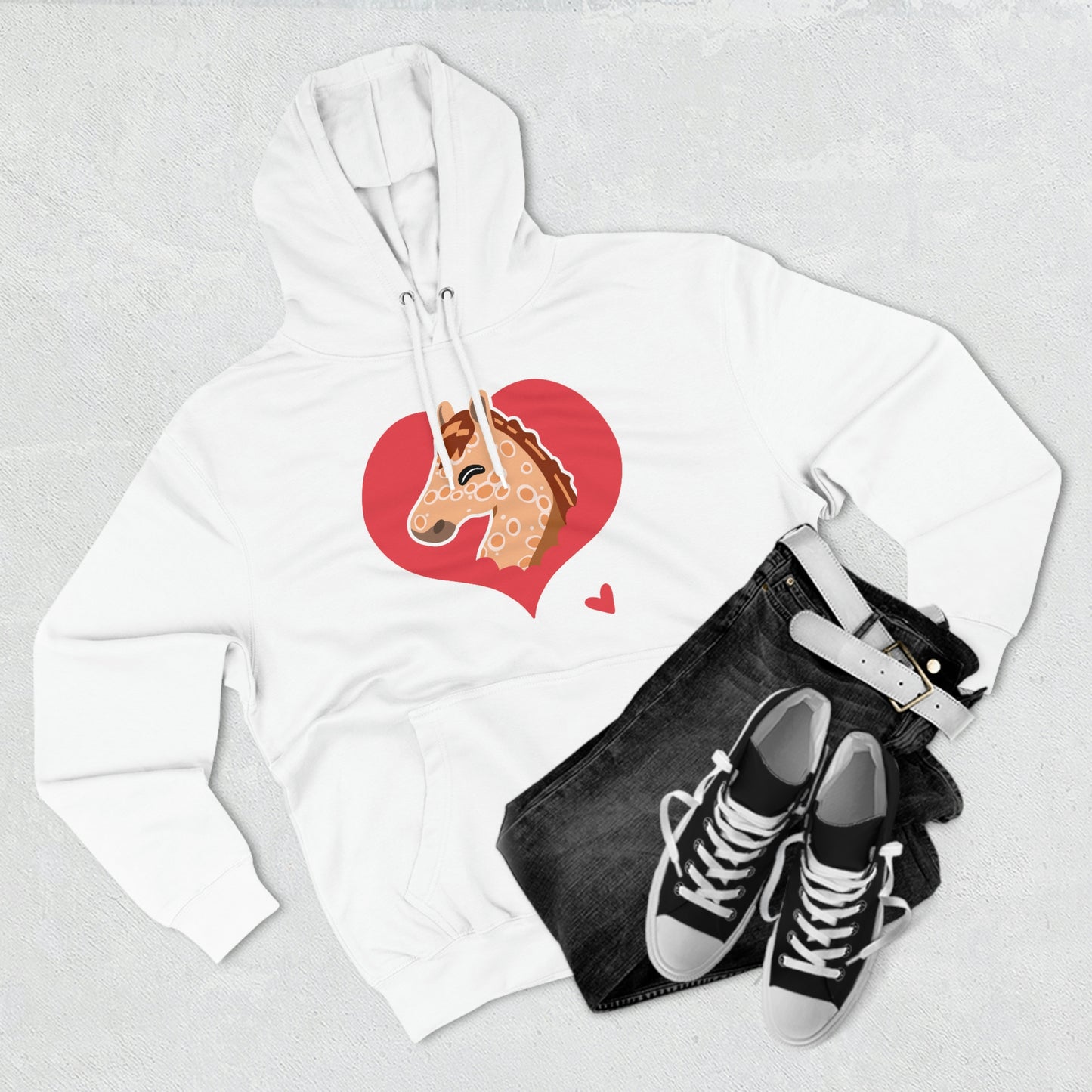 Pullover Hoodie - Peacock Love (Unisex)