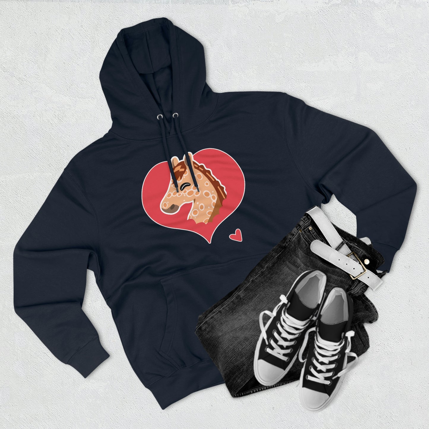 Pullover Hoodie - Peacock Love (Unisex)