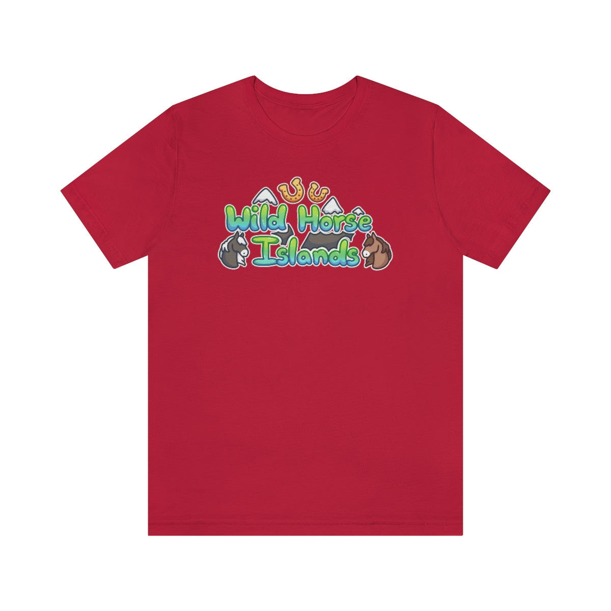 Jersey Short Sleeve Tee - Wild Horse Islands (Unisex)