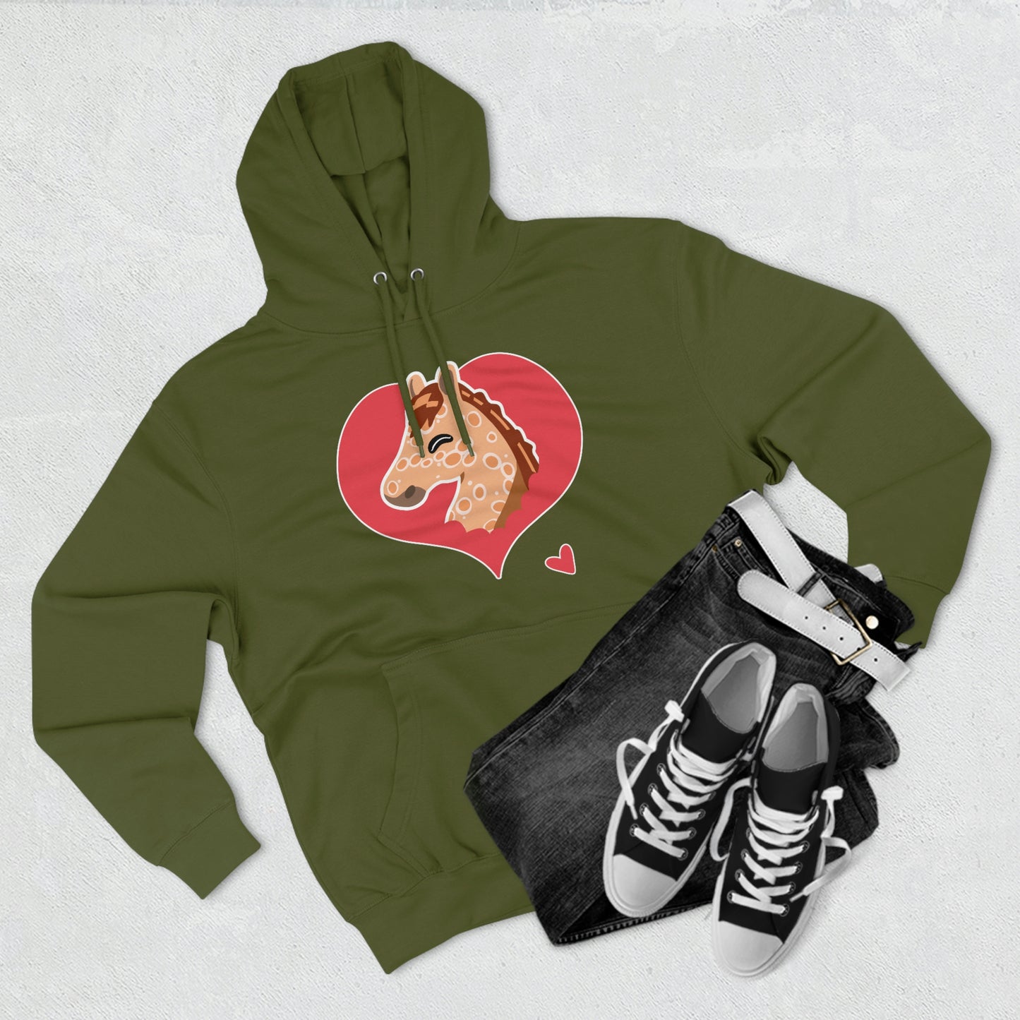 Pullover Hoodie - Peacock Love (Unisex)