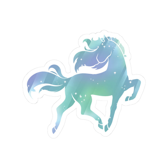 Galaxy Horse Sticker