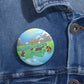 Wild Horse Islands Pin Button